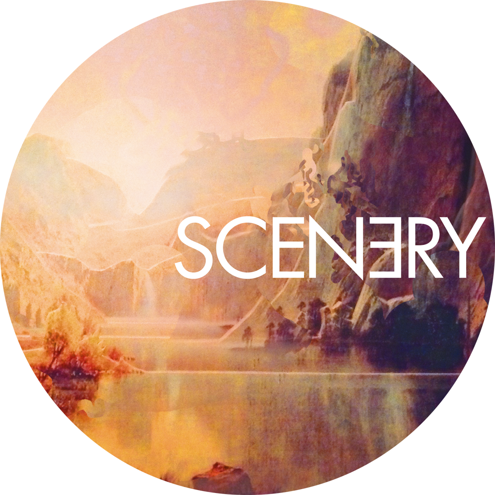 Record label design: Scenery