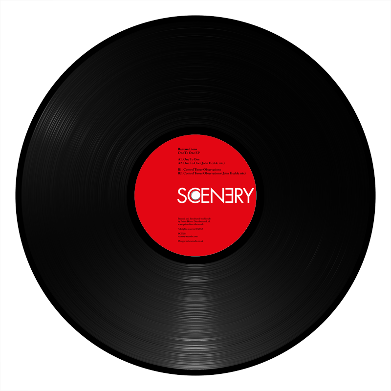 Record label design: Scenery