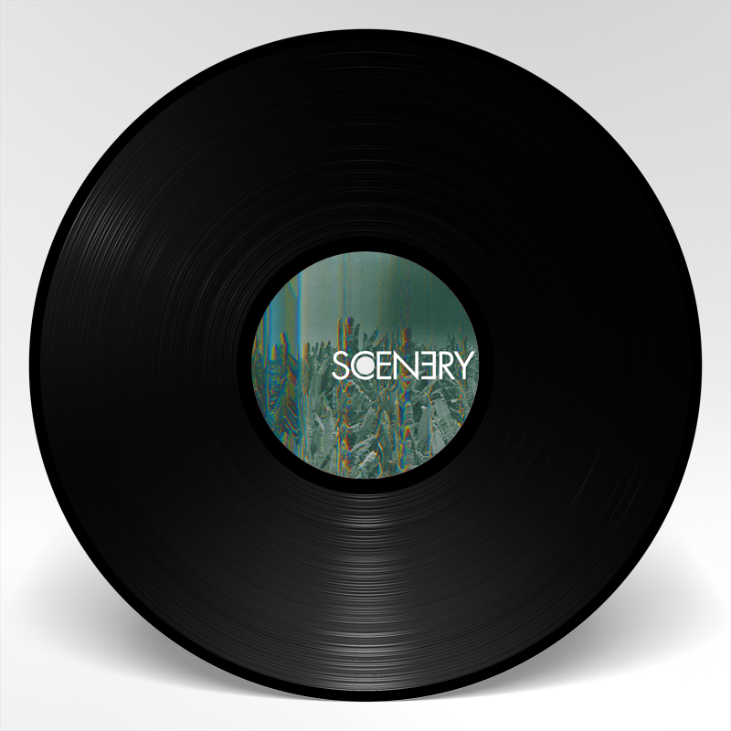 Record label design: Scenery